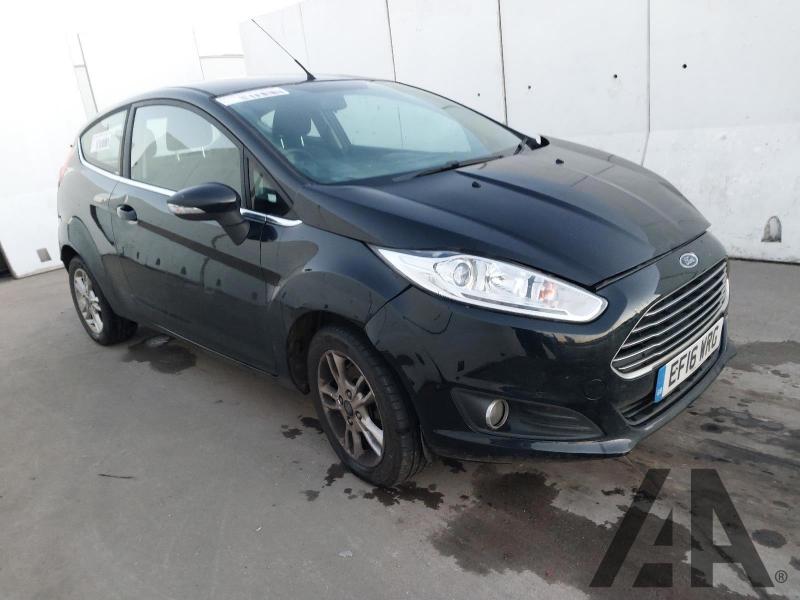 2016 FORD FIESTA ZETEC 998cc TURBO PETROL MANUAL 5 Speed 3 DOOR HATCHBACK