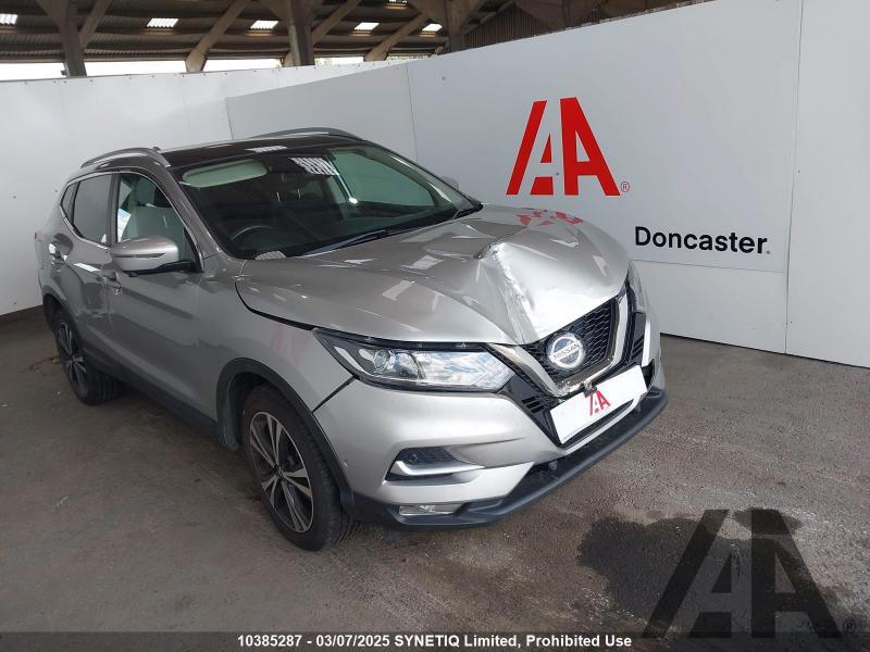 2018 NISSAN QASHQAI DCI N-CONNECTA 1461cc TURBO DIESEL MANUAL 5 DOOR HATCHBACK