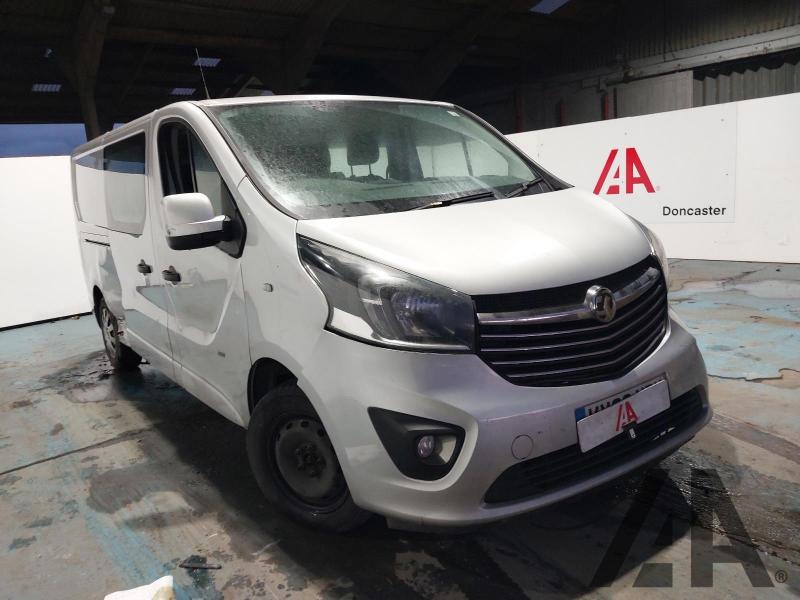 2016 VAUXHALL VIVARO L2H1 2900 SPORTIVE CDTI BITURB 1598cc TURBO DIESEL MANUAL 6 Speed PANEL VAN