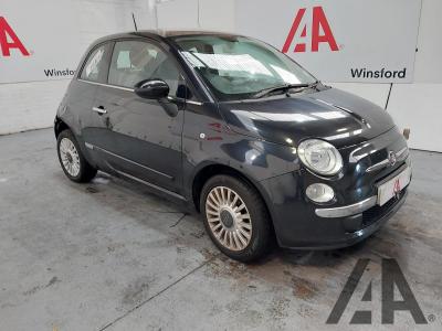 Image of 2013 FIAT 500 C LOUNGE DUALOGIC 1242cc PETROL SEMI AUTO 3 DOOR CONVERTIBLE