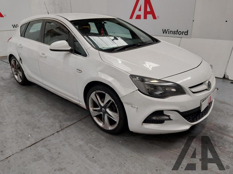2015 VAUXHALL ASTRA LIMITED EDITION 1364cc TURBO PETROL MANUAL 6 Speed 5 DOOR HATCHBACK