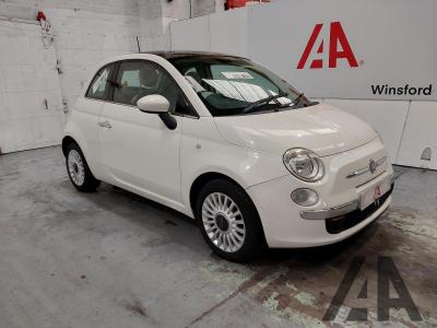 Image of 2015 FIAT 500 LOUNGE 1242cc PETROL MANUAL 3 DOOR HATCHBACK