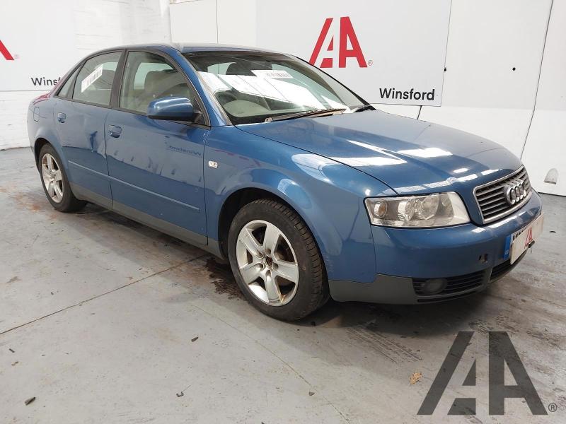 2003 AUDI A4 TDI SE 130 1896cc TURBO DIESEL MANUAL 5 Speed 4 DOOR SALOON