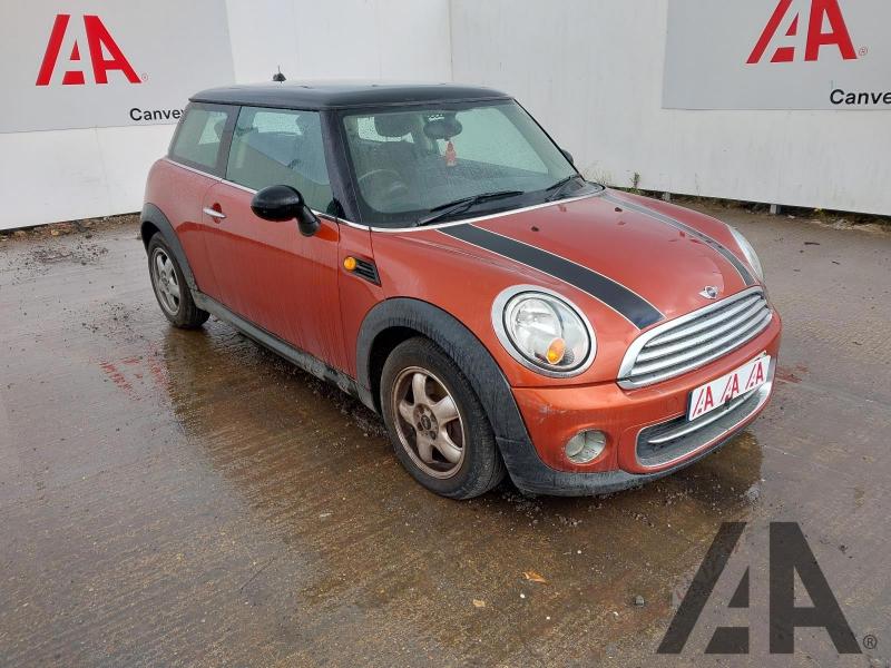 2011 MINI HATCH COOPER 1598cc PETROL MANUAL 6 Speed 3 DOOR HATCHBACK