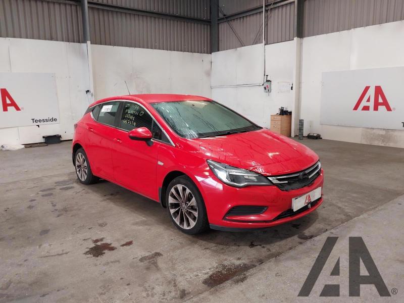 2016 VAUXHALL ASTRA DESIGN CDTI S/S 1598cc TURBO DIESEL MANUAL 6 Speed 5 DOOR HATCHBACK