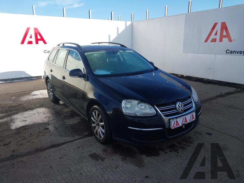 2008 VOLKSWAGEN GOLF SE TDI 1968cc TURBO DIESEL MANUAL 5 Speed 5 DOOR ESTATE