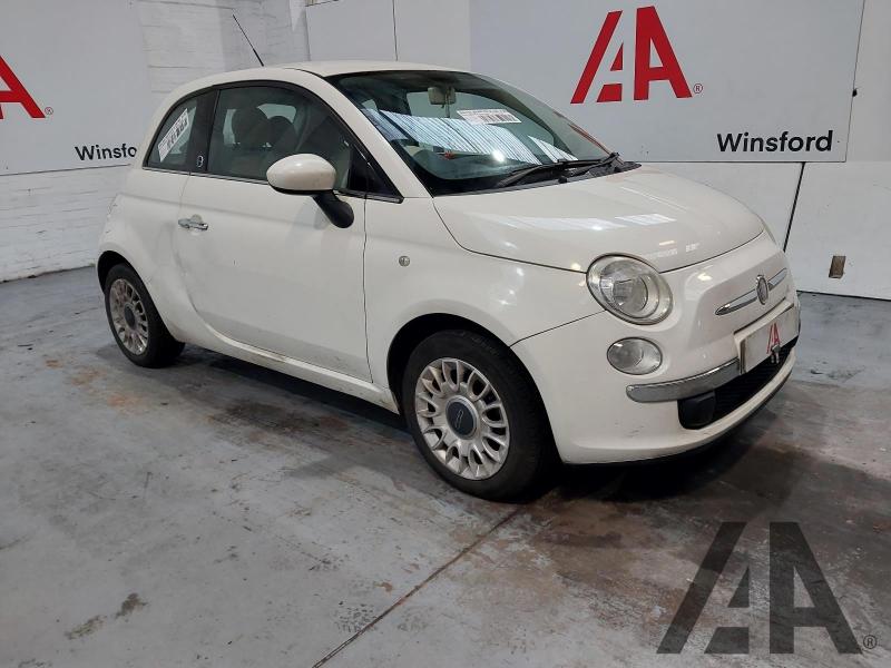 2009 FIAT 500 PURO2 1242cc PETROL MANUAL 3 DOOR HATCHBACK