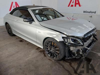 Image of 2018 MERCEDES C-CLASS AMG C 43 4MATIC PREMIUM PLUS 2996cc TURBO PETROL AUTOMATIC 2 DOOR CONVERTIBLE
