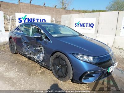 Image of 2022 MERCEDES EQS 450PLUS AMG LINE ELECTRIC DIRECT DRIVE 4 DOOR SALOON