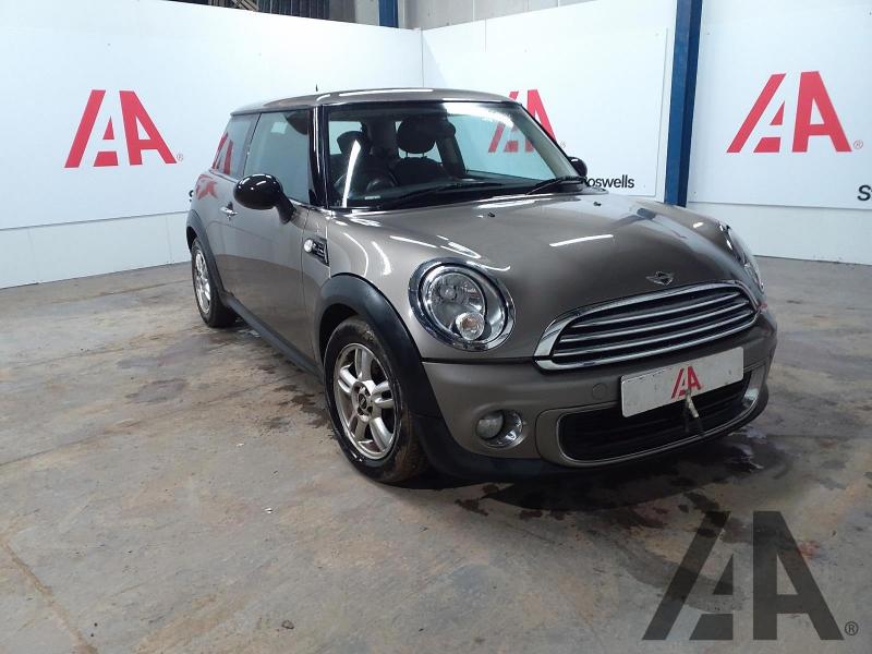 2011 MINI HATCH ONE 1598cc PETROL MANUAL 6 Speed 3 DOOR HATCHBACK