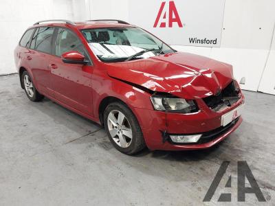 Image of 2015 SKODA OCTAVIA SE TDI 1598cc TURBO DIESEL MANUAL 6 Speed 5 DOOR ESTATE