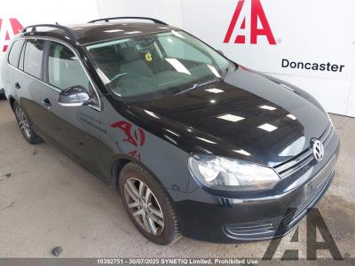 Image of 2012 VOLKSWAGEN GOLF SE TDI BLUEMOTION 1598cc TURBO DIESEL MANUAL 5 Speed 5 DOOR ESTATE