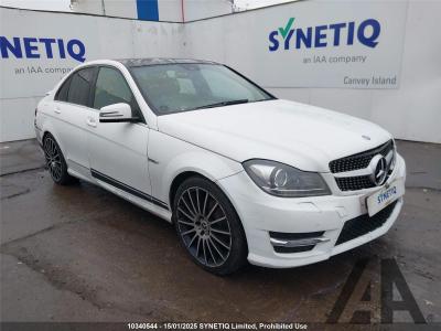 Image of 2012 MERCEDES C-CLASS C180 BLUEEFFICIENCY AMG SPORT 1595cc TURBO PETROL AUTOMATIC 4 DOOR SALOON