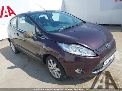 Image of 2010 FORD FIESTA ZETEC 16V 1388cc PETROL MANUAL 5 Speed 3 DOOR HATCHBACK