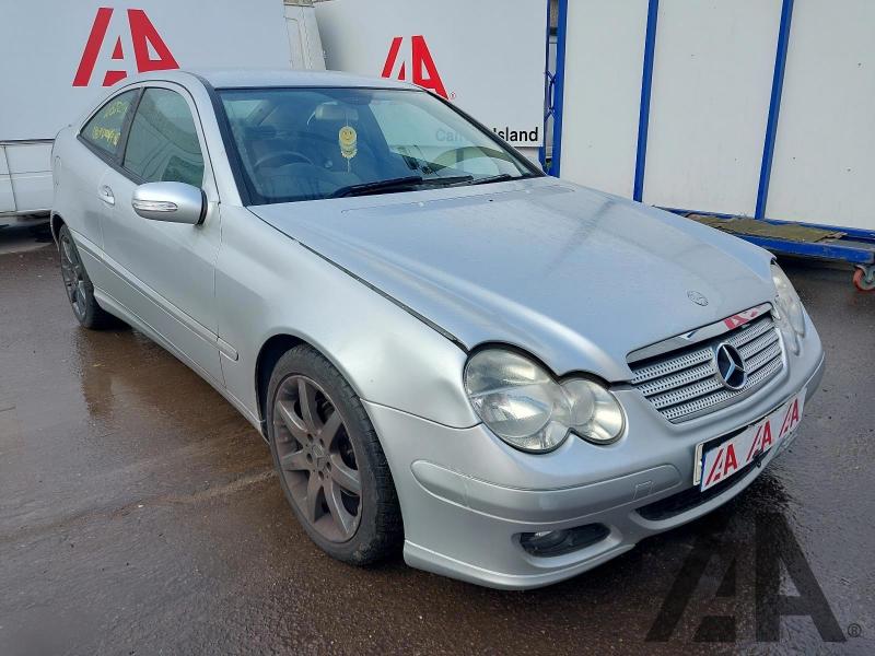 2006 MERCEDES C-CLASS C180 KOMPRESSOR SE SPORTS 1796cc SUPER PETROL AUTOMATIC 3 DOOR COUPE