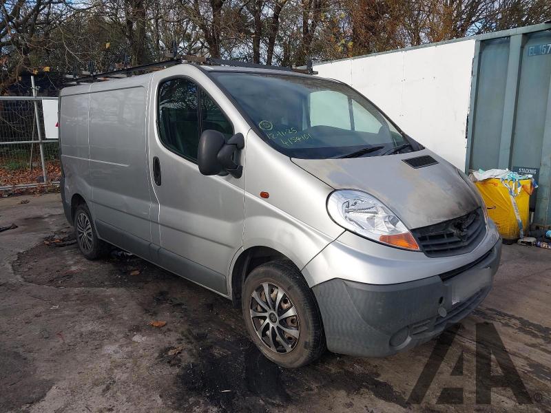2010 VAUXHALL VIVARO 2700CDTI SWB SHR 1995cc TURBO DIESEL MANUAL 6 Speed PANEL VAN