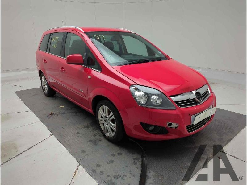 2013 VAUXHALL ZAFIRA DESIGN 1598cc PETROL MANUAL 5 DOOR MPV