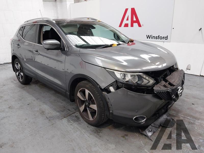 2014 NISSAN QASHQAI N-TEC PLUS DIG-T XTRONIC 1197cc TURBO PETROL CVT 1 Speed 5 DOOR HATCHBACK