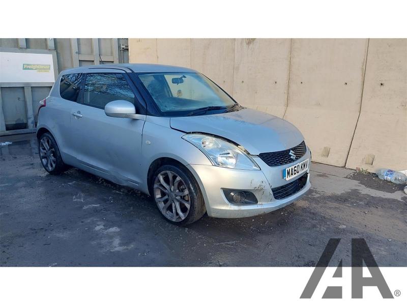 2010 SUZUKI SWIFT SZ4 1242cc PETROL MANUAL 5 DOOR HATCHBACK