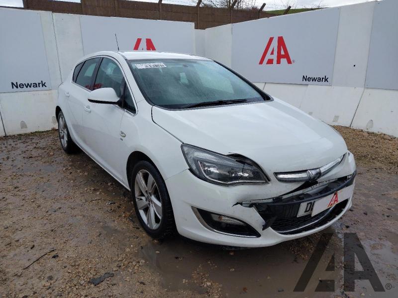 2013 VAUXHALL ASTRA SRI 1598cc PETROL MANUAL 5 Speed 5 DOOR HATCHBACK