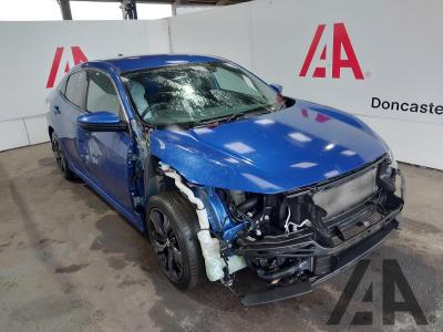 Image of 2019 HONDA CIVIC VTEC SR 988cc TURBO PETROL MANUAL 6 Speed 5 DOOR HATCHBACK