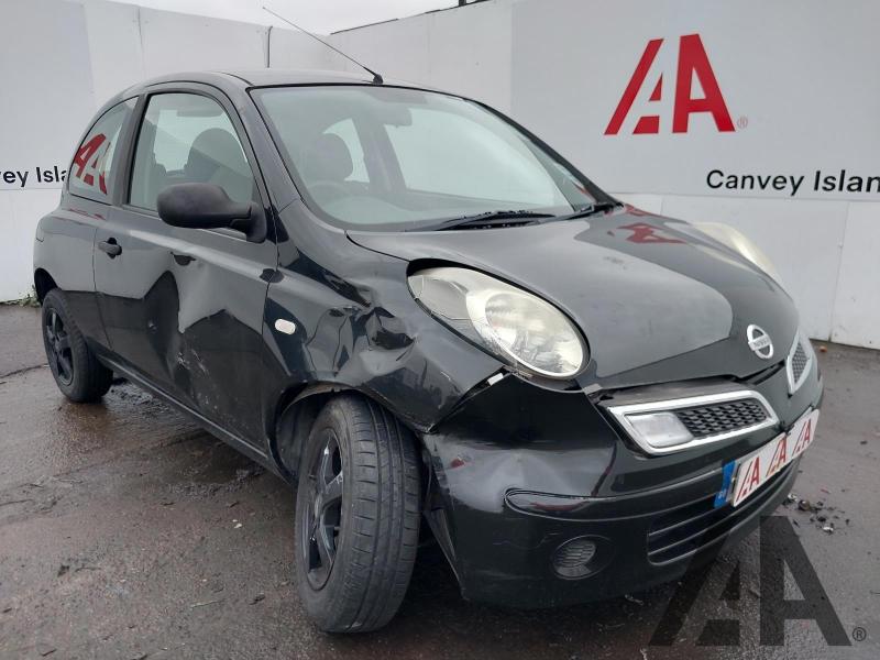 2009 NISSAN MICRA VISIA 1240cc PETROL MANUAL 5 Speed 3 DOOR HATCHBACK