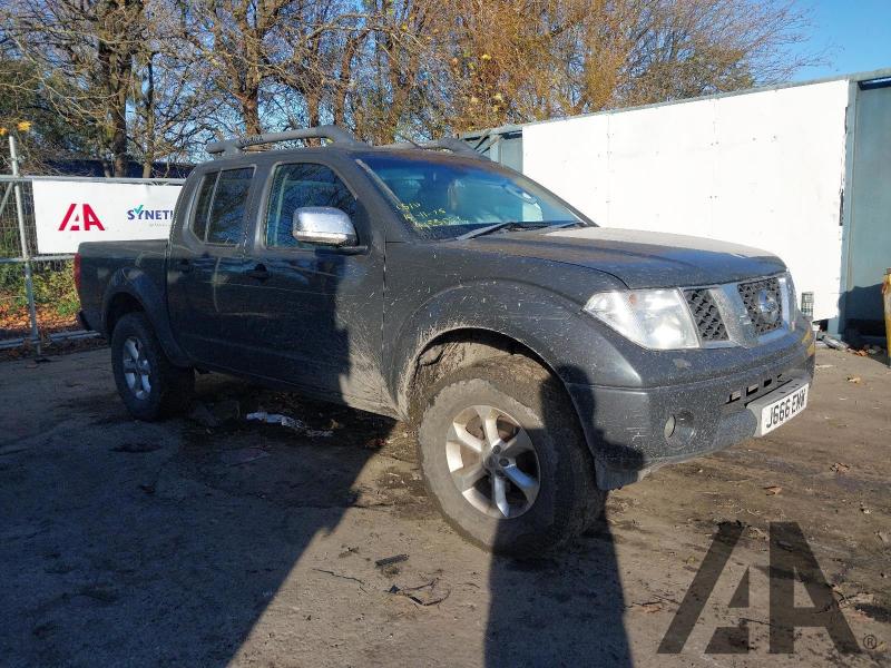 2007 NISSAN NAVARA AVENTURA DCI 4X4 SWB SHR D/C 2488cc TURBO DIESEL AUTOMATIC 5 Speed PICK UP