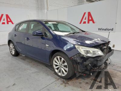 Image of 2012 VAUXHALL ASTRA ACTIVE 1398cc PETROL MANUAL 5 Speed 5 DOOR HATCHBACK