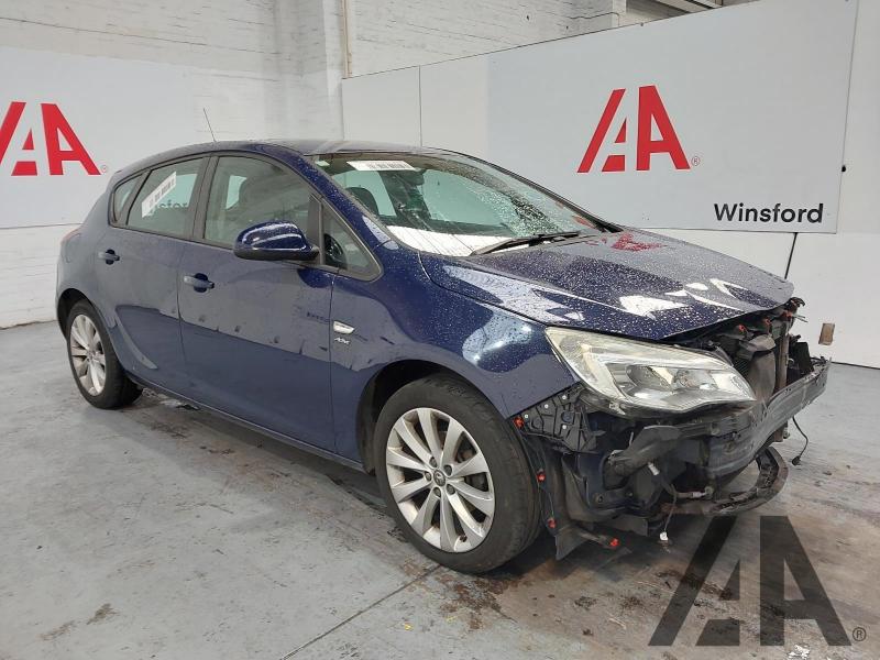 2012 VAUXHALL ASTRA ACTIVE 1398cc PETROL MANUAL 5 Speed 5 DOOR HATCHBACK