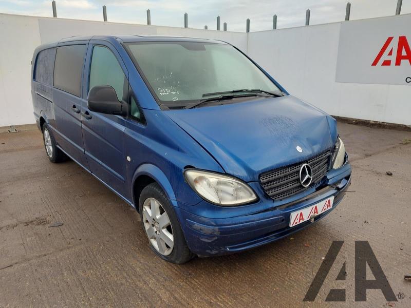 2007 MERCEDES VITO 120 CDI TRAVELINER ELWB 2987cc TURBO DIESEL AUTOMATIC PANEL VAN