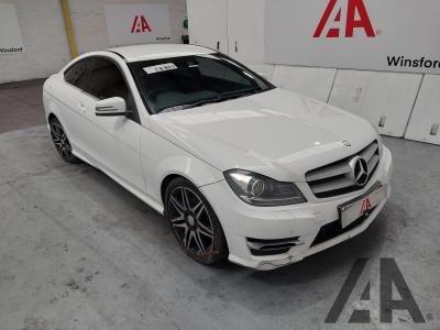Image of 2013 MERCEDES C-CLASS C220 CDI BLUEEFFICIENCY AMG SP 2143cc TURBO DIESEL MANUAL 2 DOOR COUPE