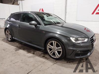 Image of 2015 AUDI A3 TDI S LINE 1598cc TURBO DIESEL MANUAL 6 Speed 3 DOOR HATCHBACK