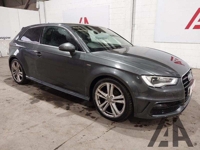 2015 AUDI A3 TDI S LINE 1598cc TURBO DIESEL MANUAL 6 Speed 3 DOOR HATCHBACK