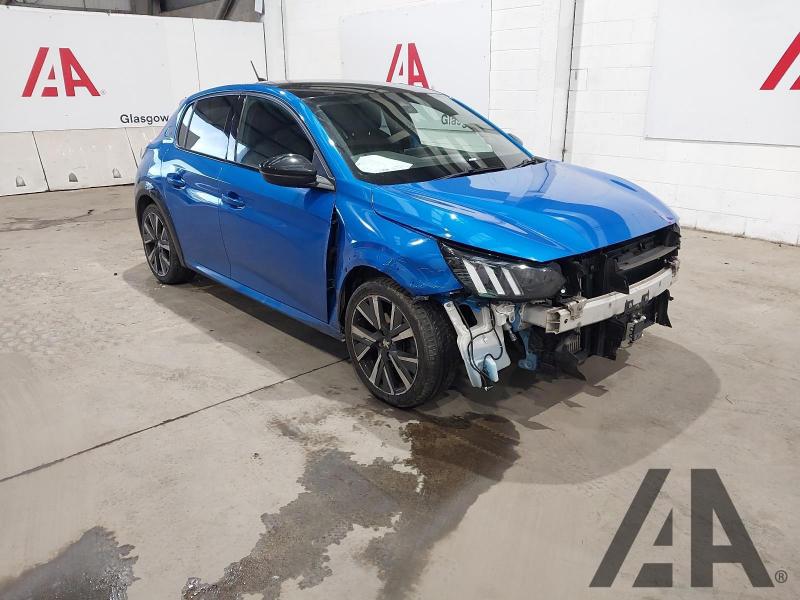 2021 PEUGEOT 208 PURETECH GT S/S 1199cc TURBO PETROL MANUAL 5 DOOR HATCHBACK