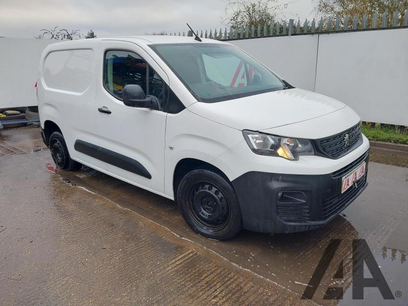 2019 PEUGEOT PARTNER BLUEHDI PROFESSIONAL L1 1560cc TURBO DIESEL MANUAL 5 Speed PANEL VAN