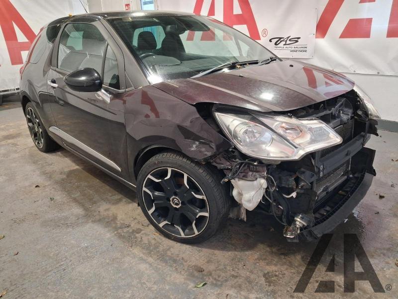 2014 CITROEN DS3 E-HDI DSTYLE PLUS 1560cc TURBO DIESEL MANUAL 5 Speed 3 DOOR HATCHBACK