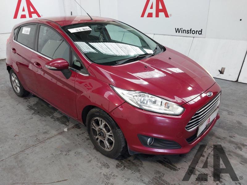 2013 FORD FIESTA ZETEC ECONETIC TDCI 1560cc TURBO DIESEL MANUAL 5 Speed 5 DOOR HATCHBACK
