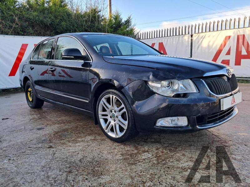 2012 SKODA SUPERB ELEGANCE TDI CR DSG 1968cc TURBO DIESEL SEMI AUTO 5 DOOR HATCHBACK