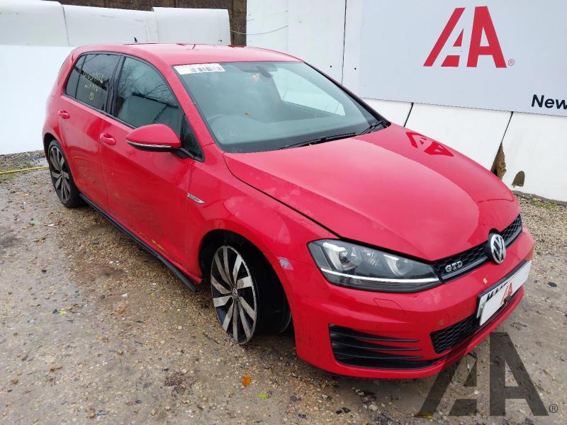 2016 VOLKSWAGEN GOLF GTD 1968cc TURBO DIESEL MANUAL 6 Speed 5 DOOR HATCHBACK