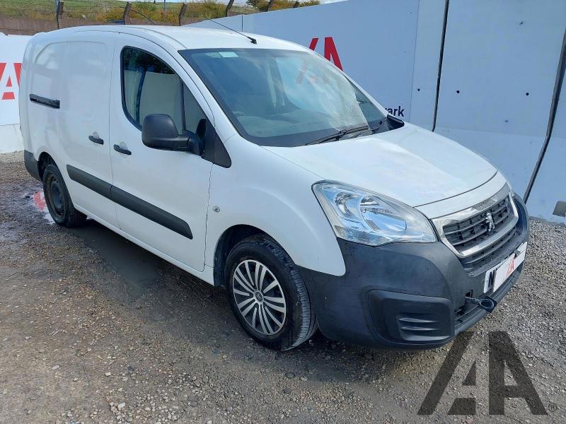 2018 PEUGEOT PARTNER BLUE HDI CRC 1560cc TURBO DIESEL MANUAL 5 Speed PANEL VAN