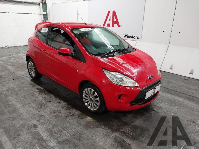 2014 FORD KA ZETEC 1242cc PETROL MANUAL 5 Speed 3 DOOR HATCHBACK