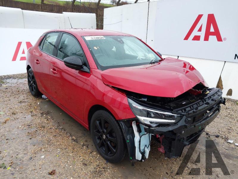 2022 VAUXHALL CORSA DESIGN 1199cc PETROL MANUAL 5 DOOR HATCHBACK
