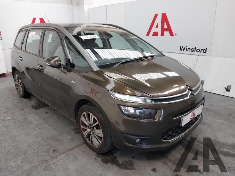 2015 CITROEN C4 PICASSO GRAND E-HDI EXCLUSIVE 1560cc TURBO DIESEL MANUAL 6 Speed 5 DOOR MPV