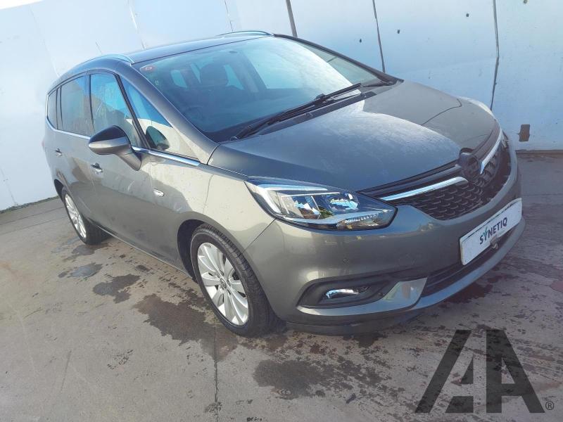 2018 VAUXHALL ZAFIRA TOURER ENERGY 1364cc TURBO PETROL MANUAL 5 DOOR MPV