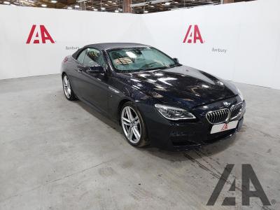 Image of 2015 BMW 6 SERIES 640D M SPORT 2993cc TURBO DIESEL AUTOMATIC 2 DOOR CONVERTIBLE