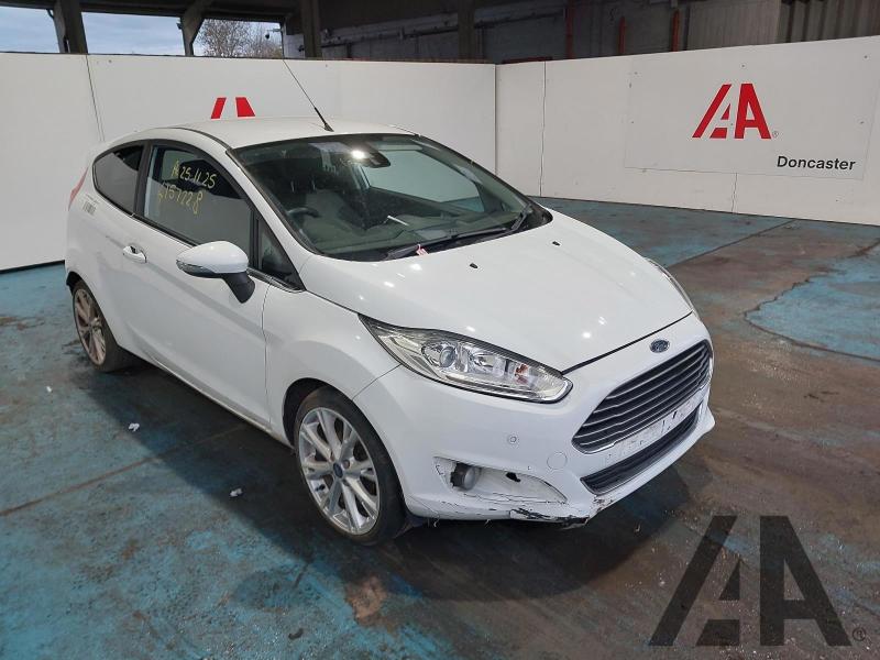 2013 FORD FIESTA ZETEC S 998cc TURBO PETROL MANUAL 5 Speed 3 DOOR HATCHBACK