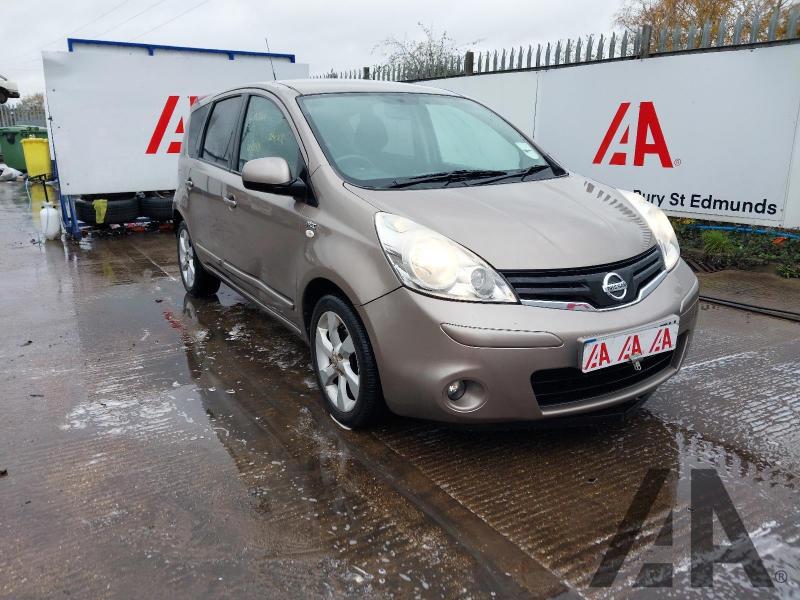 2010 NISSAN NOTE N-TEC DCI 1461cc TURBO DIESEL MANUAL 5 Speed 5 DOOR MPV