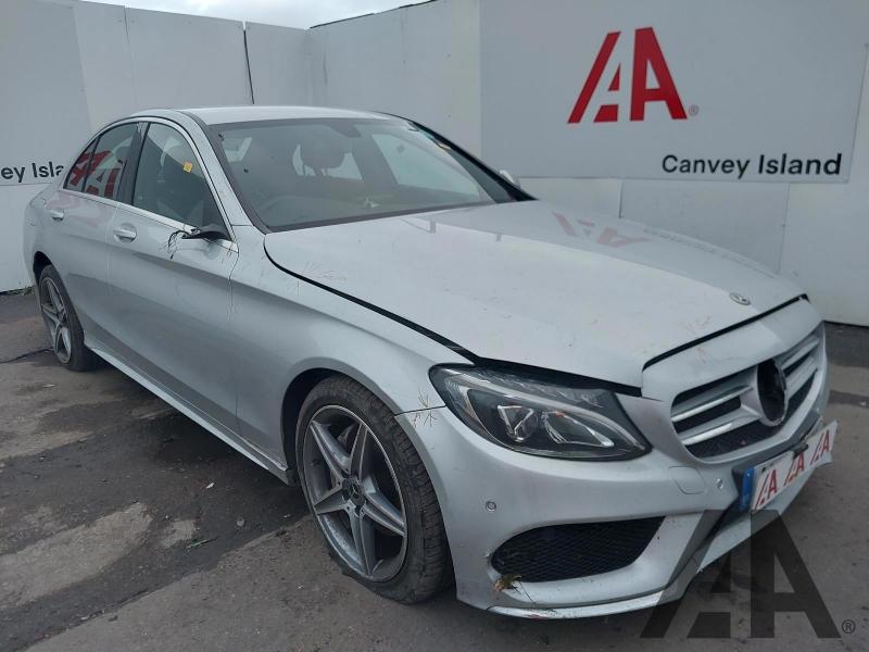 2018 MERCEDES C-CLASS C 200 AMG LINE 1991cc TURBO PETROL AUTOMATIC 4 DOOR SALOON