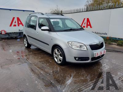 Image of 2008 SKODA ROOMSTER 3 TDI 1896cc TURBO DIESEL MANUAL 5 Speed 5 DOOR MPV