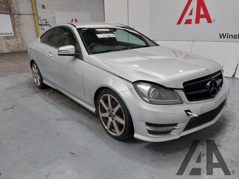 2012 MERCEDES C-CLASS C250 CDI BLUEEFFICIENCY AMG SP 2143cc TURBO DIESEL AUTOMATIC 2 DOOR COUPE